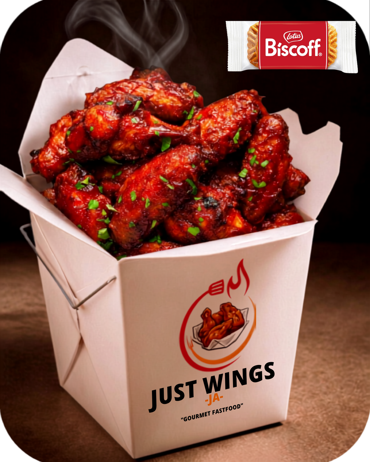 12 Piece Wings Only (Choose Your Sauce)- Free Biscoff Cookie