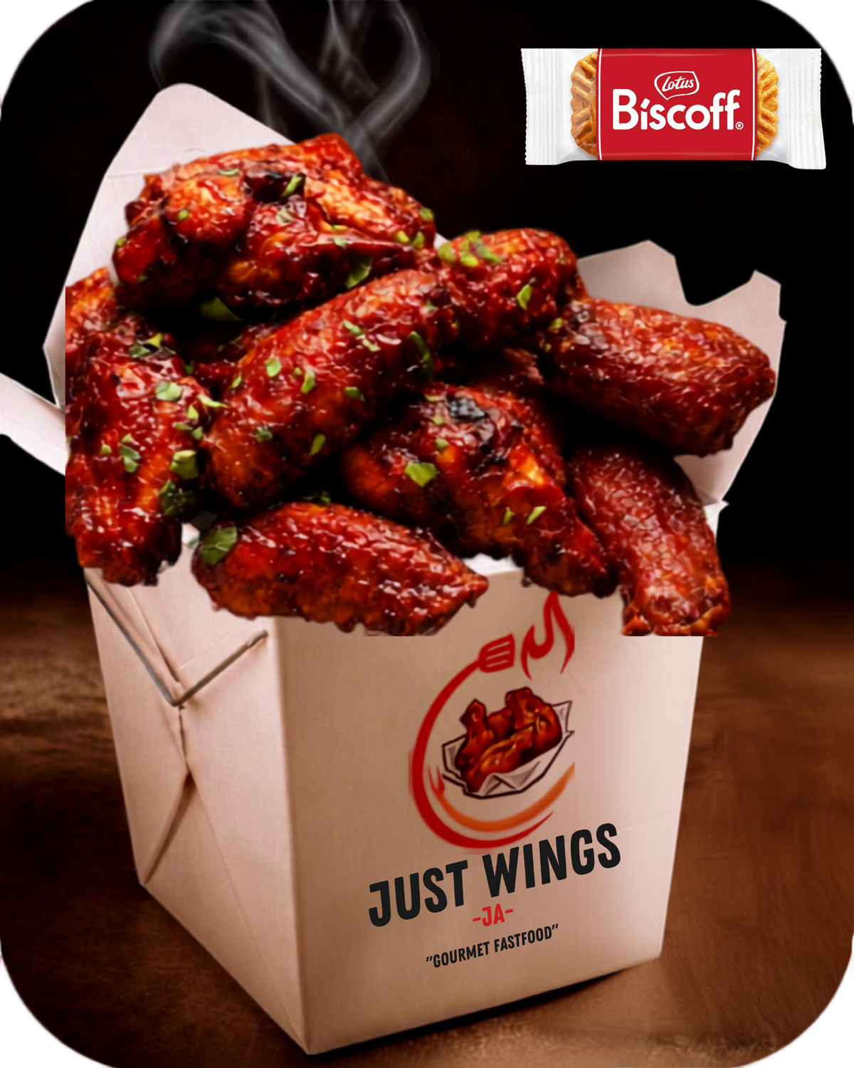 18 Piece Wings Only (Choose Your Sauce)- Free Biscoff Cookie